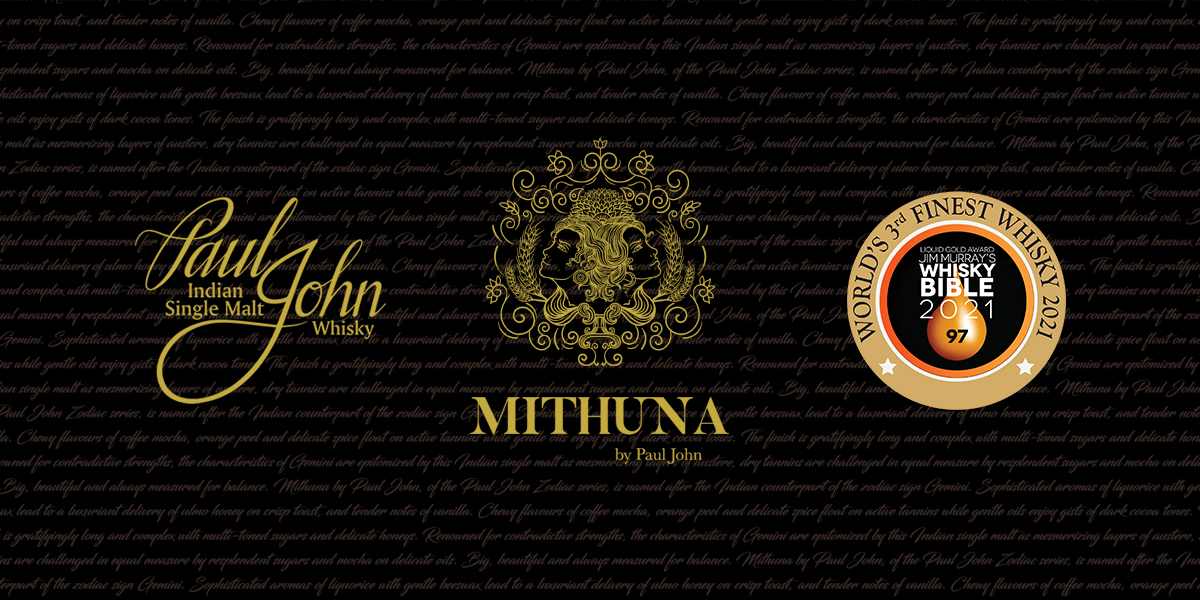 Mithuna By Paul John Declared As The World's 3rd Finest Whisky 
