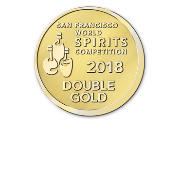 San Francisco World Spirits Competition 2018 Double Gold Award - Brilliance, Bold & Peated