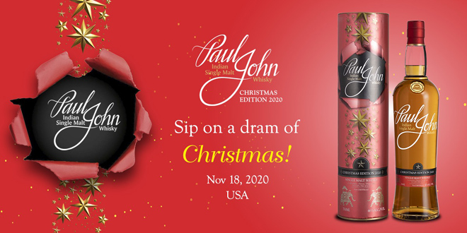 Paul John Christmas Edition 2020 USA Launch