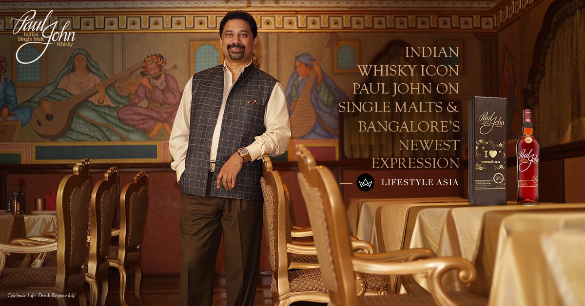 Indian whisky icon Paul John on single malts and Bangalore's newest expression