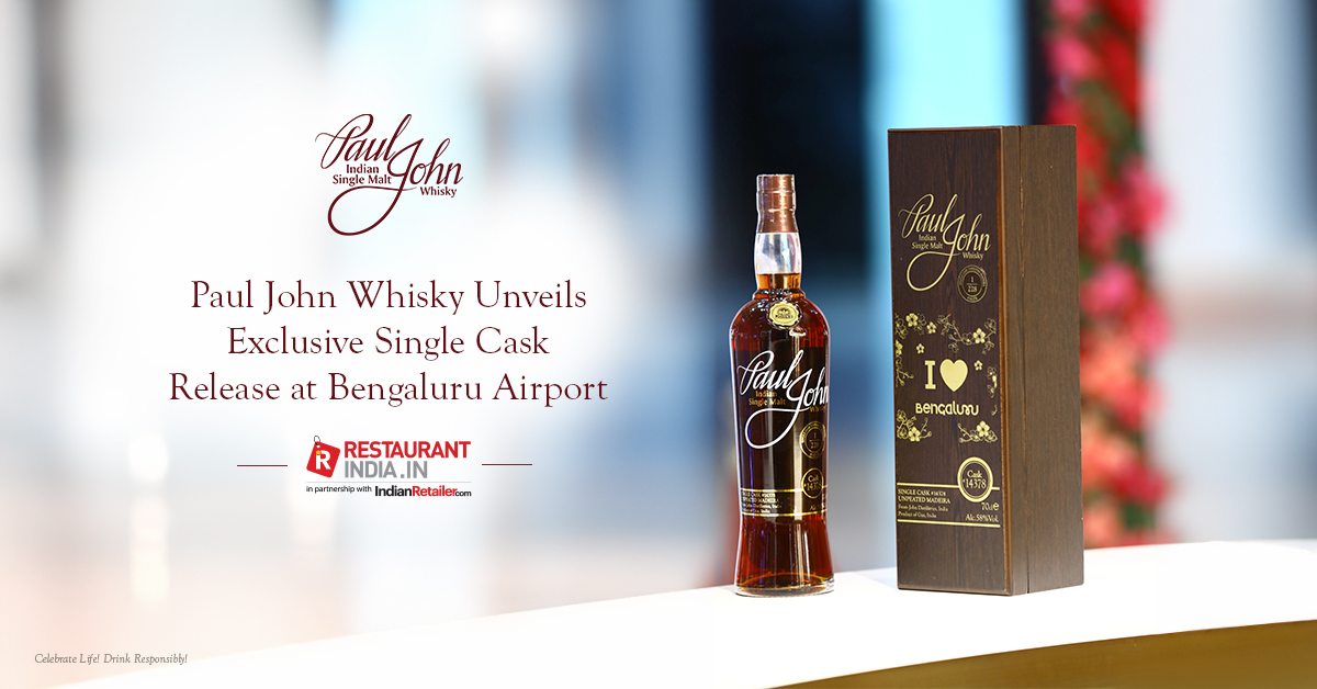 Paul John Whisky Unveils Exclusive Single Cask Release at Bengaluru Airport