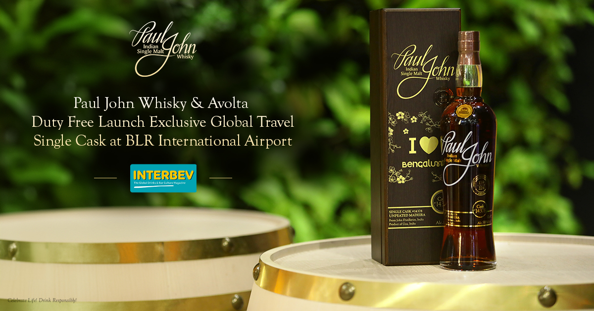 Paul John Whisky & Avolta Duty Free Launch Exclusive Global Travel Single Cask at BLR International Airport