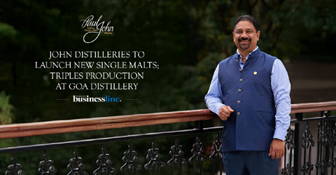 John Distilleries to launch new single malts; triples production at Goa distillery