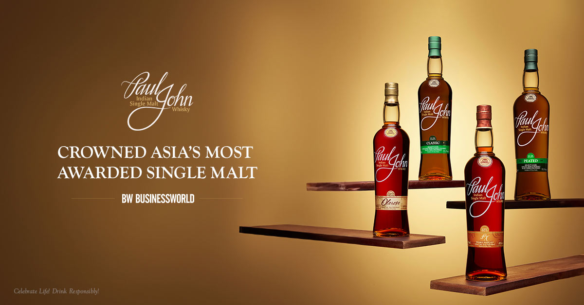 Paul John Whisky Crowned Asia's Most Awarded Single Malt: A Trailblazer In The World Of Spirits