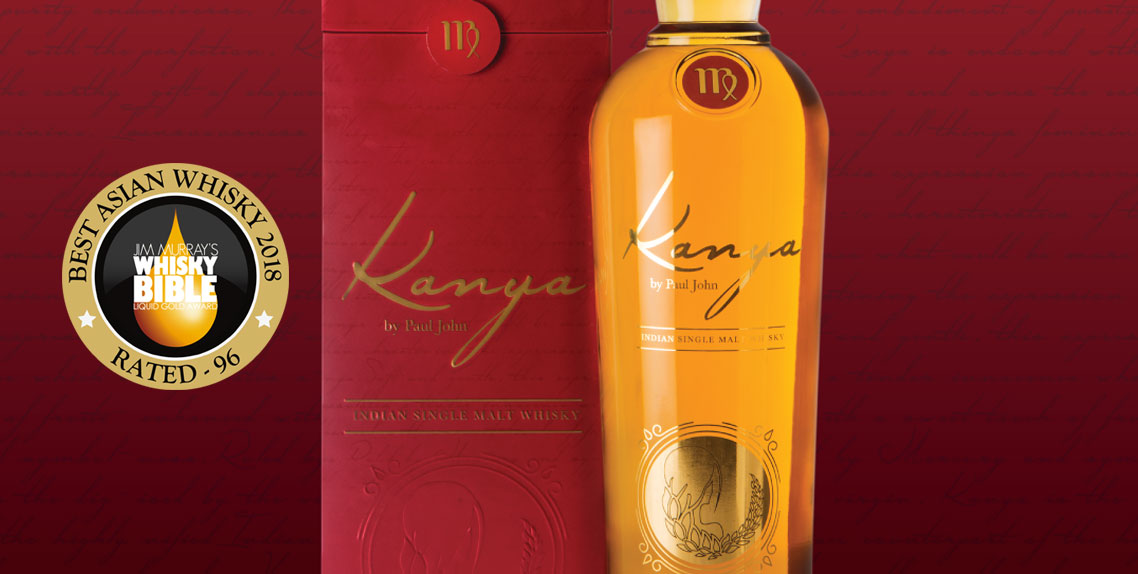 Kanya by Paul John bags Asian Whisky of the year in Jim Murray's Whisky Bible 2018