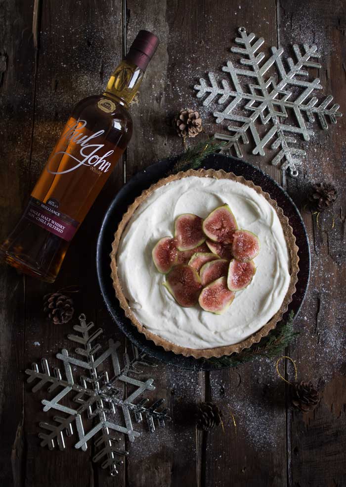 Whisky Lavender And Fig Tart