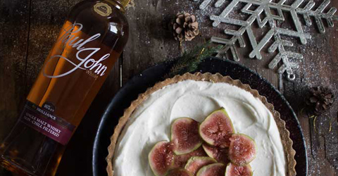 Whisky Lavender And Fig Tart